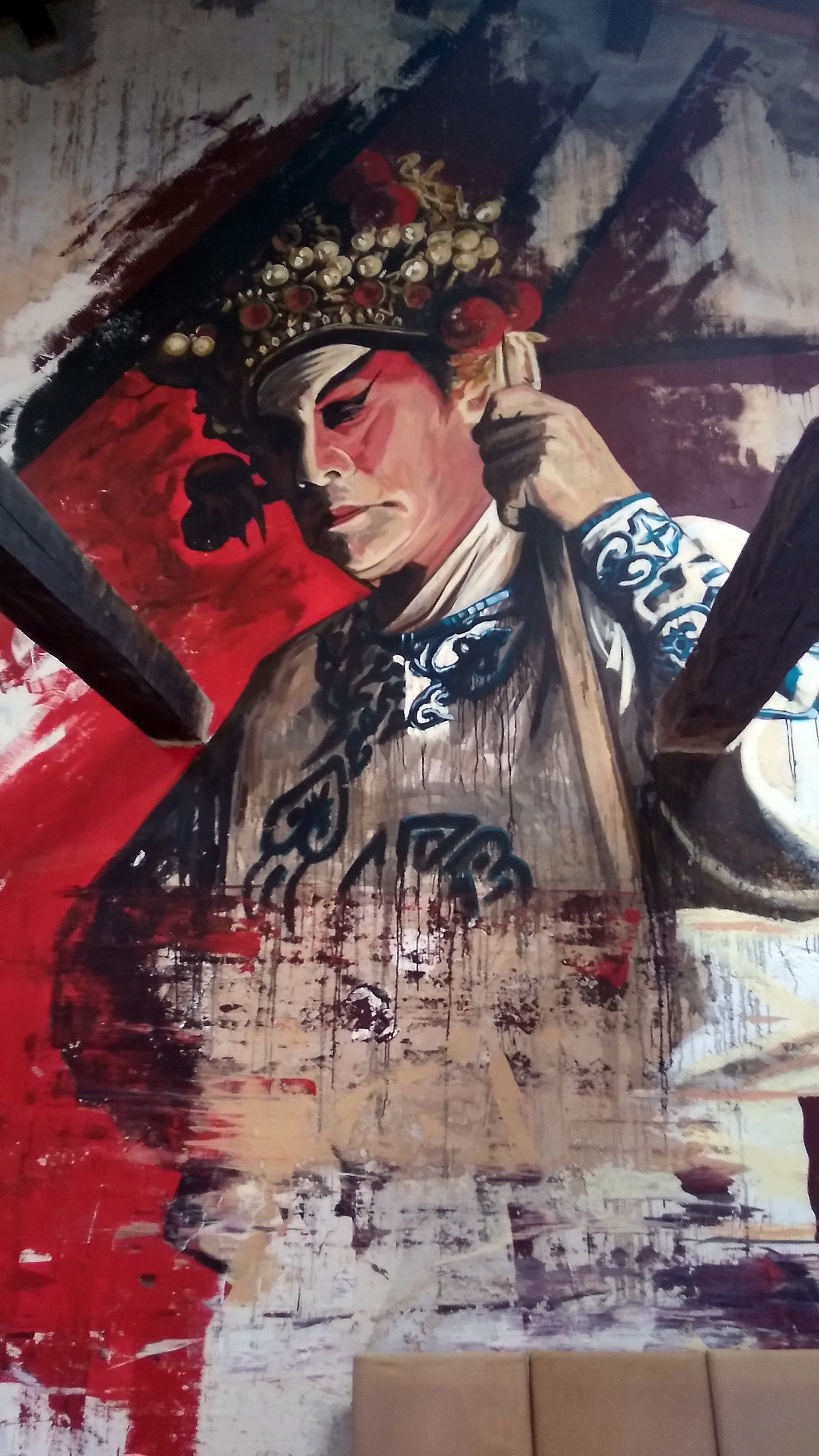 Rojak Daily/Yukeshwaran Devadas A beautiful mural.